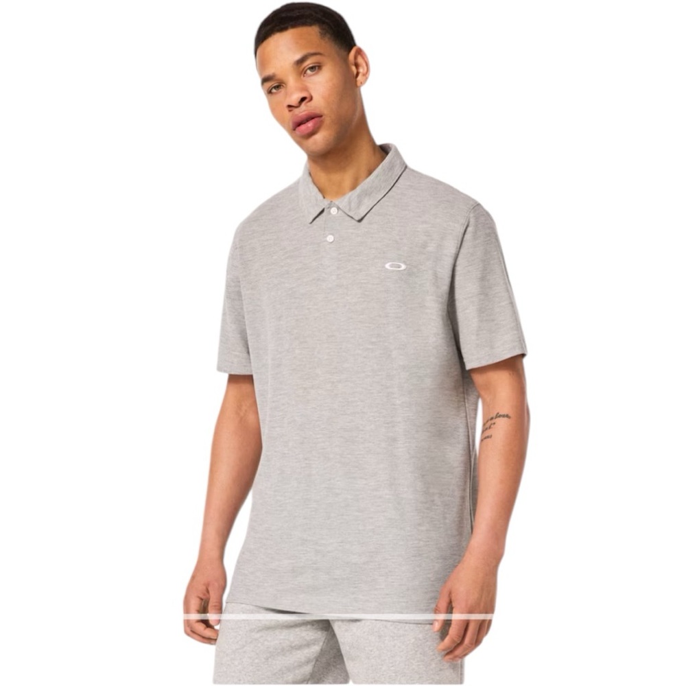 Grey Oakley Polo Shirt (L)